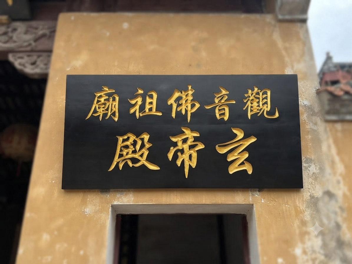 神庙牌匾